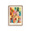 Paul Klee Ahşap Çerçeveli Tablo 50 x 70
