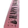 Pink Black Happy Birthday Glitter Belt