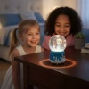 Battery-Powered Illuminated Musical Snow Globe – Frozen Land Figurine Fun Desktop Ornament, LED Lit Decorative Gift Snow Globe (5365)