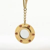 Brass Porthole Keychain