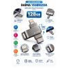 Pratik Çoklu Girişli 128gb Usb Flash Bellek