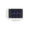 Pratik Solar Duvar Seti 2li 6 Led Gün Işığı