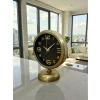 Prestige Vintage 25 x 20 Cm Metal Desk Clock