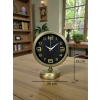 Prestige Vintage 25 x 20 Cm Metal Desk Clock