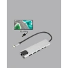 Profesyonel Type-c Dönüştürücü 2xusb3.0 4k Hdmı Rj45