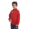 Child Half Zippered Top FUGIO RED