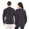 Cotton Basic Sweatshirt OMNIS ANTHRACITE