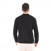 Pamuklu Bisiklet Yaka Basic Sweatshirt PORTA SİYAH