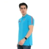 Raru S.P.Q.O.R x 343 DIGITAL %100 Pamuk Polo T-Shirt LUNIUS TURKUAZ