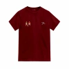 Raru x 343 DIGITAL %100 Pamuk T-Shirt AGNITIO BORDO
