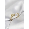 Renk Yonca Kadın Yüzük (gold Model)