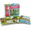 Renkli Çiftlik Puzzle 4lü Set