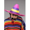 Renkli Örme Hasır Sombrero Yetişkin Boy Şapka