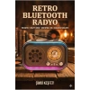 Retro Bluetooth Radyo Hoparlör USB TF Kart AUX FM Taşınabilir Nostaljik Tasarım