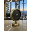Retro Modern Design 25 x 20 Cm Metal Desk Clock
