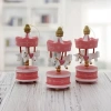 Romantik Dekoratif Atlı Karınca 6lı Açık Pembe Set