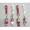Ronaldo Silicone Keychain