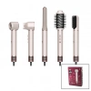 ROSE GOLD AİR BRUSH 5İN1=BUKLE-HACİMLE-DÜZLEŞTİR-2-FIRÇA SAÇ KURUTMA - ŞEKİL MAKİNESİ 1300W3-KDM.HIZ - DERECE SHD-1729 (5365)