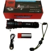 Rechargeable Flashlight High Power LED Light USB Charged ESCAPE RESCUE (5365)