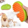 Şarjlı Soğuk Buharlı Kedi Köpek Fırçası Tarağı (5365)