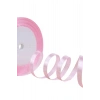 Saten Kurdele 1 cm 10 Metre Açık Pembe