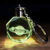 Saturn Planet Design Lighted Keychain