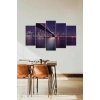 Şehir ve Deniz 5 Parçalı Mdf Tablo 60 x 100