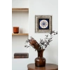 Selçuklu Motif Çerçeveli Taş Tablo 20 cm