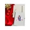 Sevgililer Günü Sarılan Çift Defter Kalem Seti