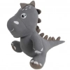 Sevimli Dino Peluş Oyuncak 40 Cm Gri Renk