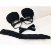 Sevimli Mickey Mouse Gözlük Papyonu Kuyruğu Seti