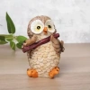 Sevimli Müzisyen Baykuş Biblo Seti 4lü