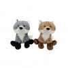 Sevimli Peluş Oturan Tilki 23 Cm Yumuşak Oyuncak