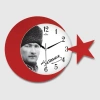 Şık Akrilik Duvar Saati 240 Mm Ofset Kadran