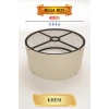 Şık Krem Lambader Başlığı 35 Cm E27 Duy Uyumlu