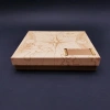 Şık Kutu Pusula Temalı 16x17 Cm Hediye Kutusu