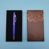 Şık Mavi Touchpen Kutulu Hediye Kalemi