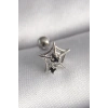 Şık Örümcek Ağ Piercing 6mm Bar Uzunluğu İle