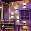 Şık Solar 4 Led Duvar 11 Cm Bahçe Balkon
