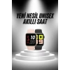 Şık Tasarımlı Akıllı Saat 12 Tema Seçeneği İle