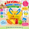 Şık Tasarımlı Sevimli Market Sepeti - 1 Adet