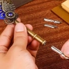 Şık Tüylü Mürekkepli Divit Kalem Seti 5li Hediye