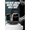 Şık Unisex Akıllı Saat 44 Mm Dokunmatik Ekran