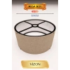 Şık Vizon Lambader Başlığı 35 Cm Modern Dekor