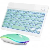 Şık Yeşil Rgb Klavye Mouse Seti 16.8 Milyon Renk Seçeneği