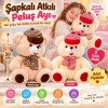Şirin Peluş Şapkalı Atkılı 50 Cm 1 Adet