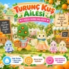 Şirin Turunç Kuş Ailesi 1 Adet Dekoratif Ürün