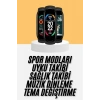 Siyah Akıllı Bileklik Adımsayar Android Ve İos Uyumlu