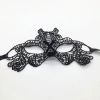 Black Lace Embroidered Ball Mask 11 No