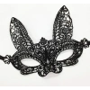 Black Lace Cut Ball Party Mask 7 No